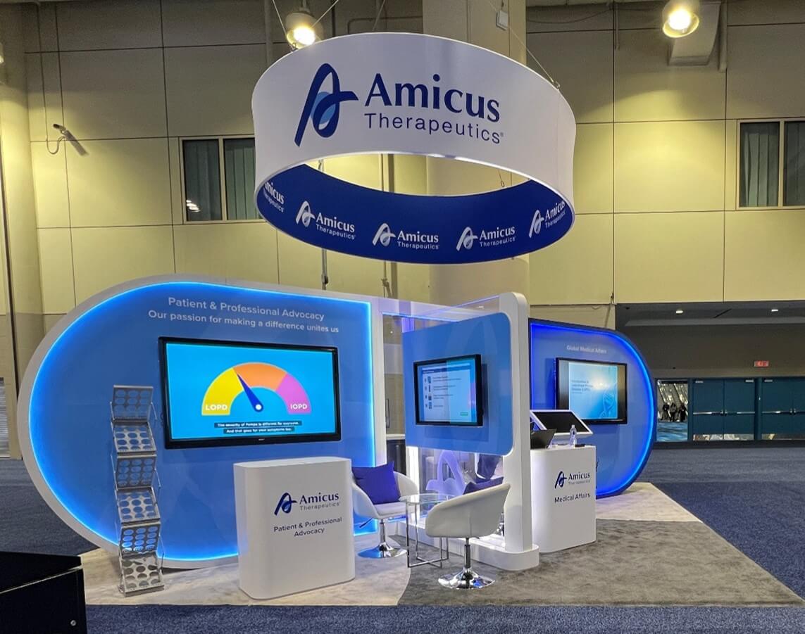 APG Rentals LCD TV rental displays for trade shows and exhibitions